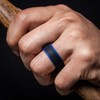 ThunderFit Silicone Wedding Rings for Men, Breathable Step Edge 2