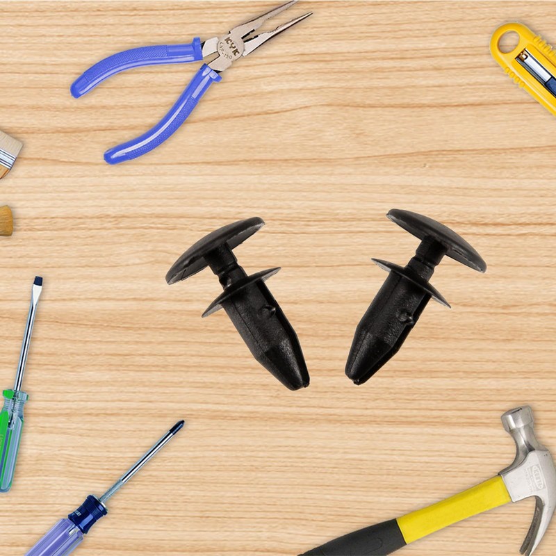 10 PCS Tailgate Molding Cap Spoiler, Tailgate Spoiler Clips, Spoiler