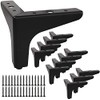 Acrux7 4 Inch Furniture Legs 12Pcs Modern Style Furniture Sofa