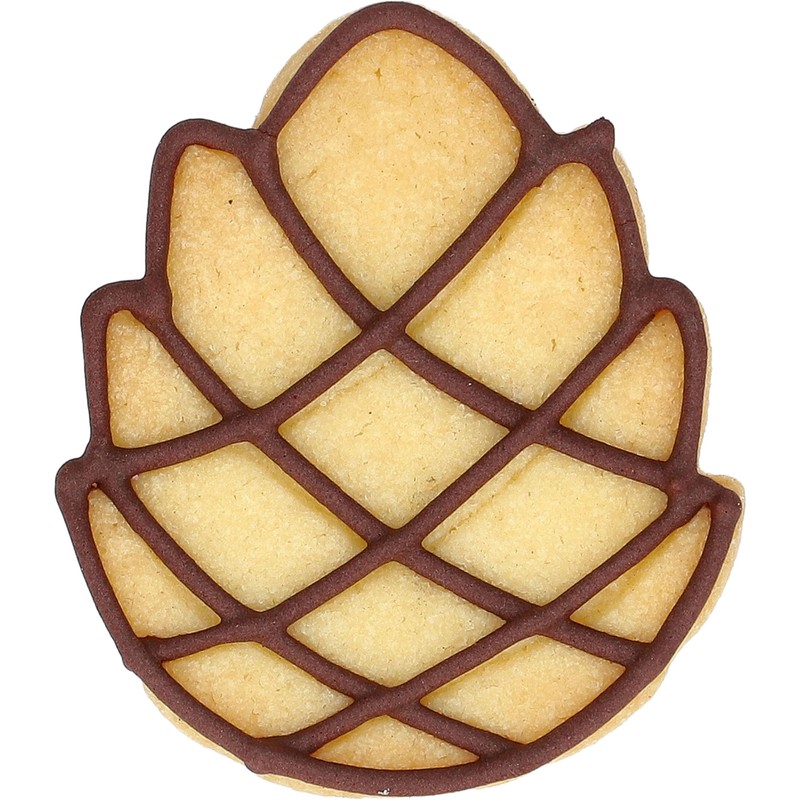 Birkmann 199552 Pine Cones Cookie Cutter 6 cm Stainless Steel