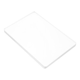 VILLFUL 3pcs Transparent Acrylic Cutting Mats for Engraving Die Cutting and Paper Crafting Smooth Surface Hobby Board for Precision Stamping and Embossing Projects