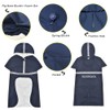 KOOGAL Pet Large Dog Raincoat Apparel Poncho Waterproof for Medium