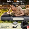 LLUAII Self Inflating Sleeping Pad with Electric Pump, 4" Ultra-Thick