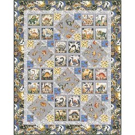 Phoebe Moon Designs Using QT Fabrics Dinoroars! KIT 4471A Dino Rocks KIT Cotton Quilting Fabric KIT