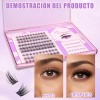 Kit Diy Extensión De Pestañas Autoadhesivas Con Pinzas