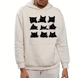 9pcs Black Cat Iron On Transfers for T-Shirts Rub on Transfers Stickers Vinyl Ready to Press Stickers Iron on Decals for T-Shirts Clothing Hoodie DIY Crafts