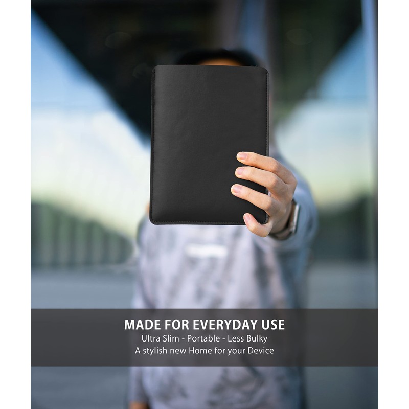 MyGadget 6 Inch Faux Leather Sleeve Case - PU Leather