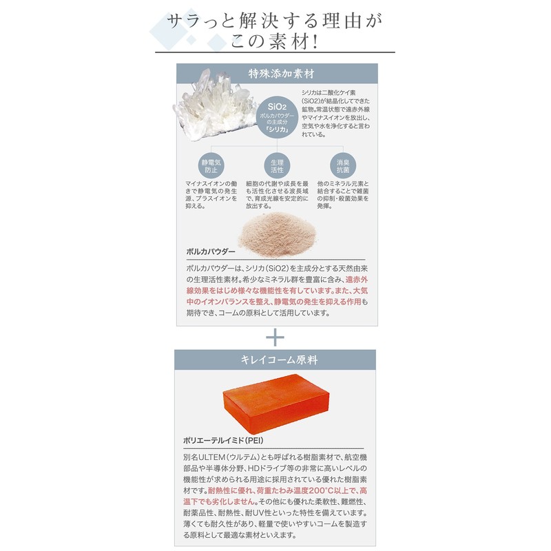 IRISLIFE Kirei.comb (Megrose Hair Oil with Mini Bottle) Comb Like