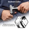WONDER POINT Premium Car Glass Breaker with Seat Belt Cutter