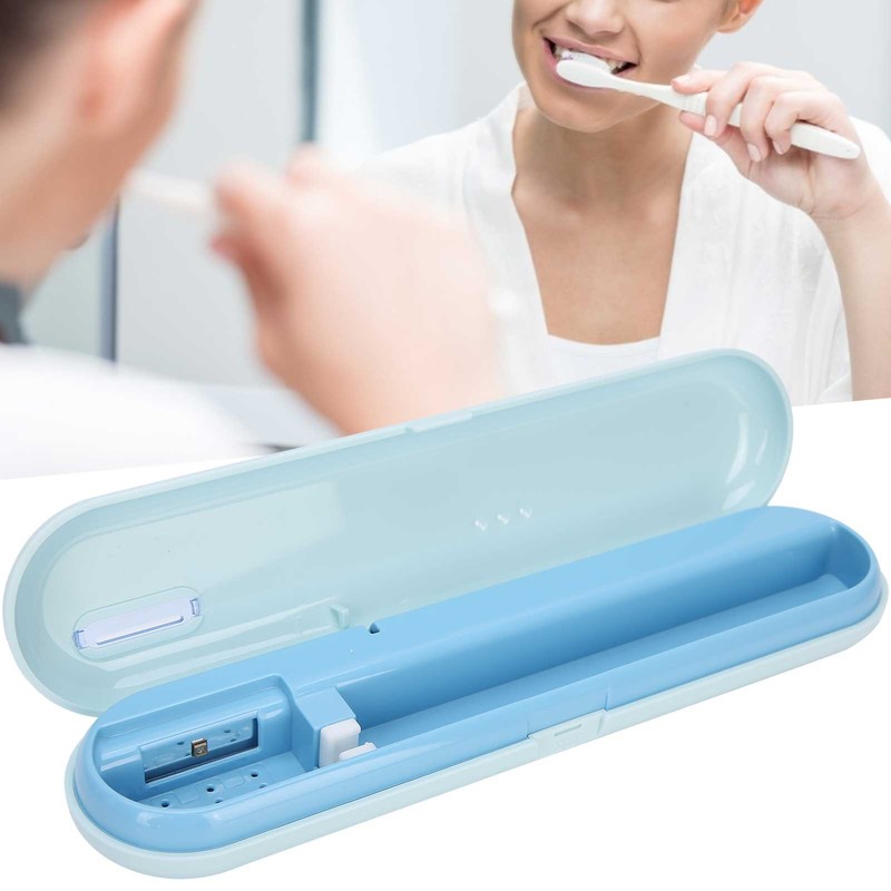 USB Charging UV LED Toothbrush Cleaning Box Ultraviolet Toothbrush Cleaner