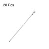 sourcing map Cocktail Toothpicks, 20Pcs 4.3 Inch Stainless Steel Long