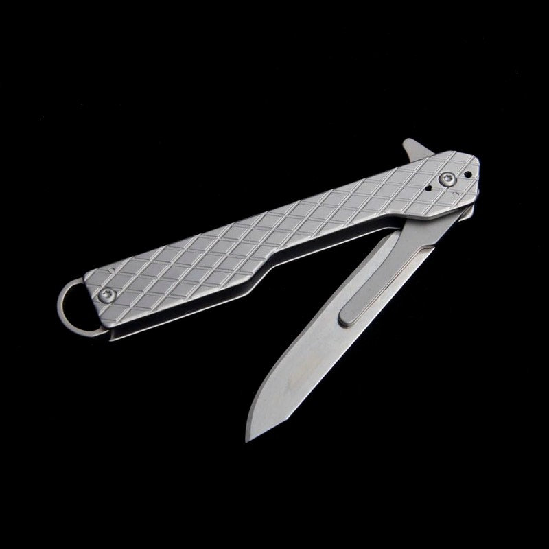 Tungyi Daily Pocket Folding Utility Knife with 6 Replaceable Quick