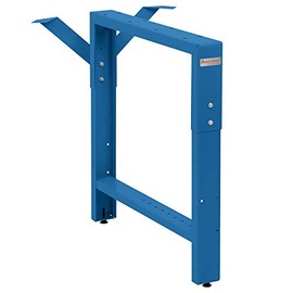 Workbench Table Frame Leg - Center Leg - 26" Depth - Blue - 29" to 35" Height Adjustable - by BenchPro
