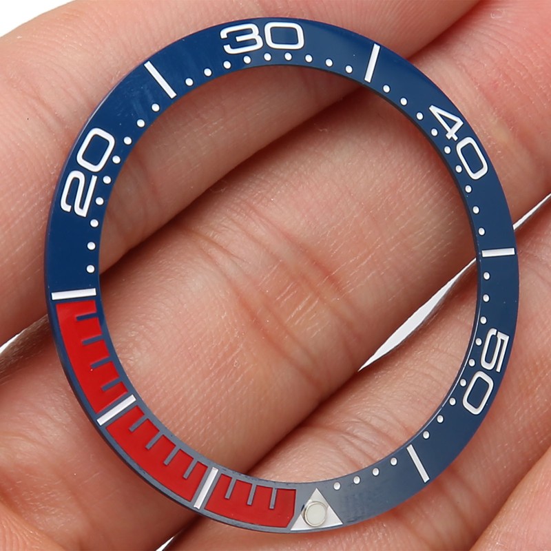 Professional Watch Bezel Insert 38mm Ceramic Watch Bezel Ring Repair