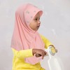 Lenmipot Little Girls Hijab Islamic Kids Hijab Headscarf Handmade Butterfly