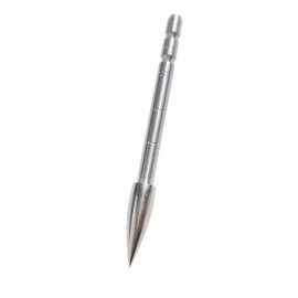 ZSHJG 12 x Arrowheads Hunting Tips Archery Arrow Tips Insert Arrowhead for 4.2 mm Carbon Arrow Shaft Arrowhead Tips (100 Grain)