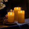 Tidomate Rechargeable Candles with Remote - LED Pillar Candles with