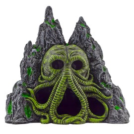 Toy Vault Cthulhu Monster Aquarium Cave Hideaway Fish Tank Decor, H.P. Lovecraft Themed