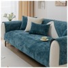 NUODWELL Soft Chenille Sofa Cover 1/2/3/4 Seater, Universal Non-Slip L