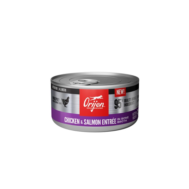 ORIJEN Premium Pate Wet Kitten Cat Food in Bone Broth