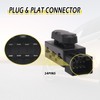 Vurkcy 6 Way Driver/Passenger Side Power Seat Adjustment Switch Fit