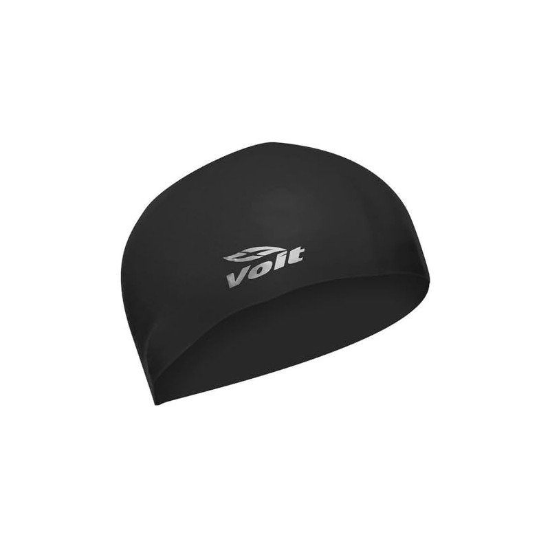Voit Gorra de Natación para Adultos, 100% Silicón Embosado, Protección