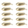 Fishing Weights Sinker Water Drops Copper Fishing Sinker for Coastal
