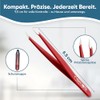 REMOS Combination Tweezers Made of Stainless Steel 9.5 cm -