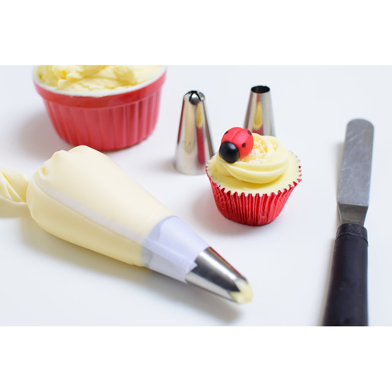 Tala Food Piping Set, one size, silver