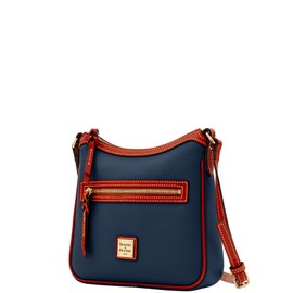 Dooney & Bourke Handbag, Pebble Grain Pocket Crossbody - Blue