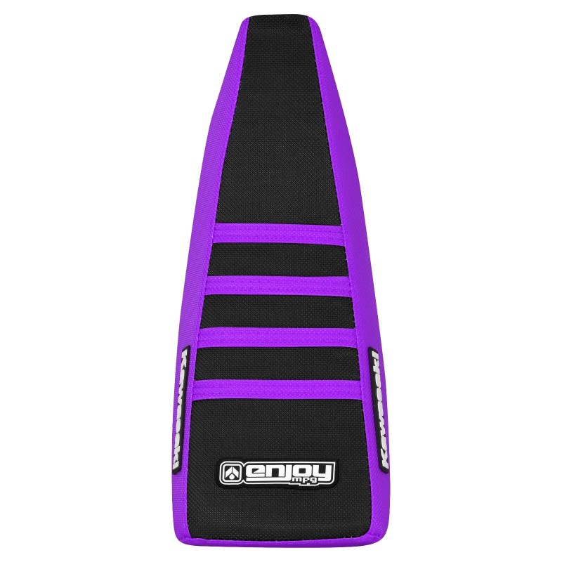 Enjoy MFG 1982-2002 KAWASAKI KX 60 seat cover PURPLE/ BLACK/