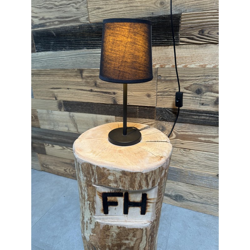 Fischer & Honsel Rimini Table Lamp | Sand Black Matte