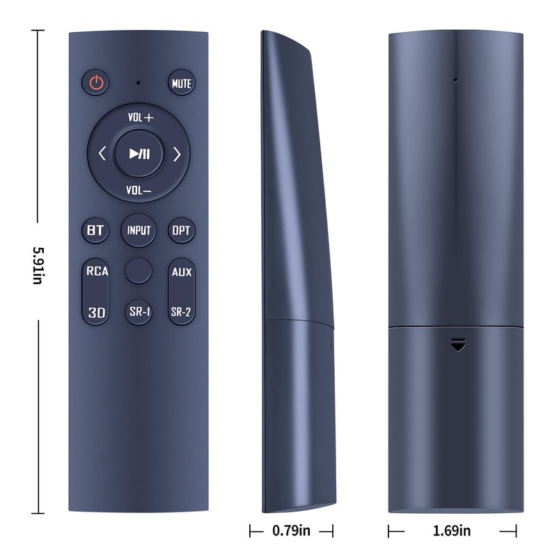 HZIME New Replacement Remote Control Compatible for WOHOME Surround Sound