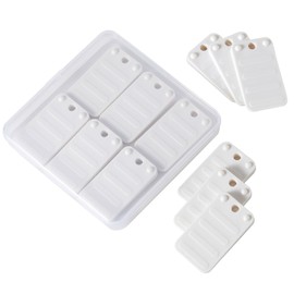 ZZRanYe 12 Pack Toilet Leveling Shims, Multi Purpose Plastic Shims