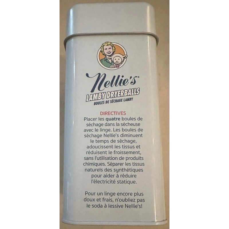 Nellie’s Lamby Dryer Balls - Made with 100% Pure New