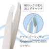 Niegeloh German Tweezers, White, Tweezers, Eyebrow Tweezers, Precision Spikes