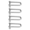 4pcs Stainless Steel U Type Shackle Lengthen U Sling Screws
