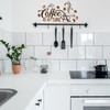 ZWWOGE Wall Sticker Coffee Time But First Coffee Cappuccino Wall