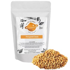 Fenugreek Seeds | Methi Seeds Whole Premium Quality by Spice Planet® 25g-1.9kg (25 Grams)