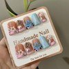 Duck Press on Nails Handmade Fake Nails Short False Nails