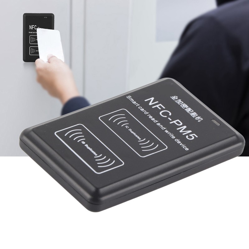 NFC Card Duplicator Encrypted Decoding 125KHZ 13.56MHZ ID IC Card