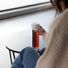 EVER VESSEL Glass Multi Tea Infuser Bottle 14oz - Double