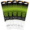 Fox Carp Wide Gape Ready Rigs (Size 8 Micro Barbed)