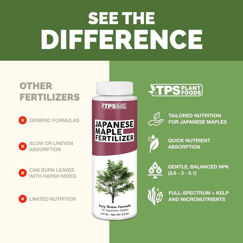 Japanese Maple Fertilizer – Liquid Plant Food for Vibrant Color,