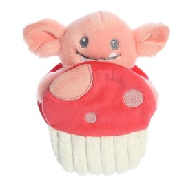 Ebba™ Playful Pocket Peekers™ Gribble Goblin™ Baby Stuffed Animal - Soft & Cuddly Toy - Interactive Playmate & Comforter - Peach 5.5 Inches