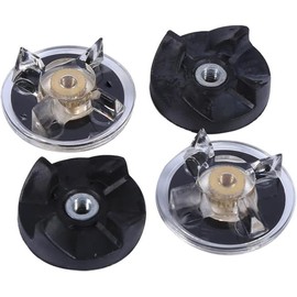 NUEAYMS - Recambio para batidora (2 ruedas dentadas básicas y 2 engranajes de goma invertidos, apto para 250 W, mezclador de accesorios, base engranaje, mezclador de repuesto)