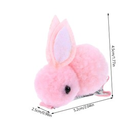 Baluue 10pcs Bunny Hair Clips Cute Barrettes for Stylish Easter Hair Accessories