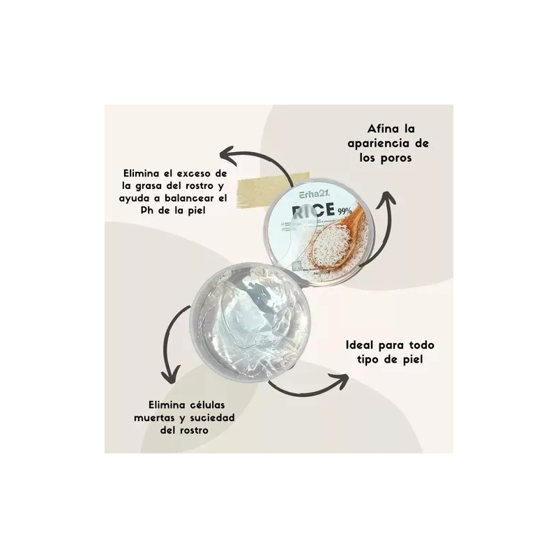 L'Oréal Paris Exfoliante Arroz Bioaqua Hidratante Y Aclarante