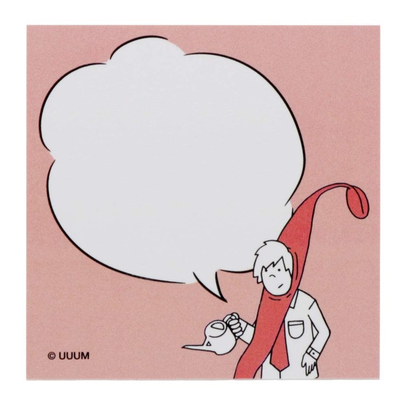 Sunstar Stationery UUUM S2829282 Sticky Notes Hajime Shacho no Hata