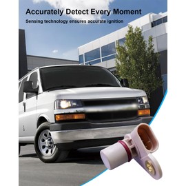 TIKSCIENCE Engine Camshaft Position Sensor Fit for Silverado 1500/2500 HD/3500 HD Tahoe Suburban 1500/2500 Express GMC Sierra Replace 12591720 12568983 12585545